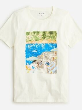 J.Crew Classic Fit Graphic Tee